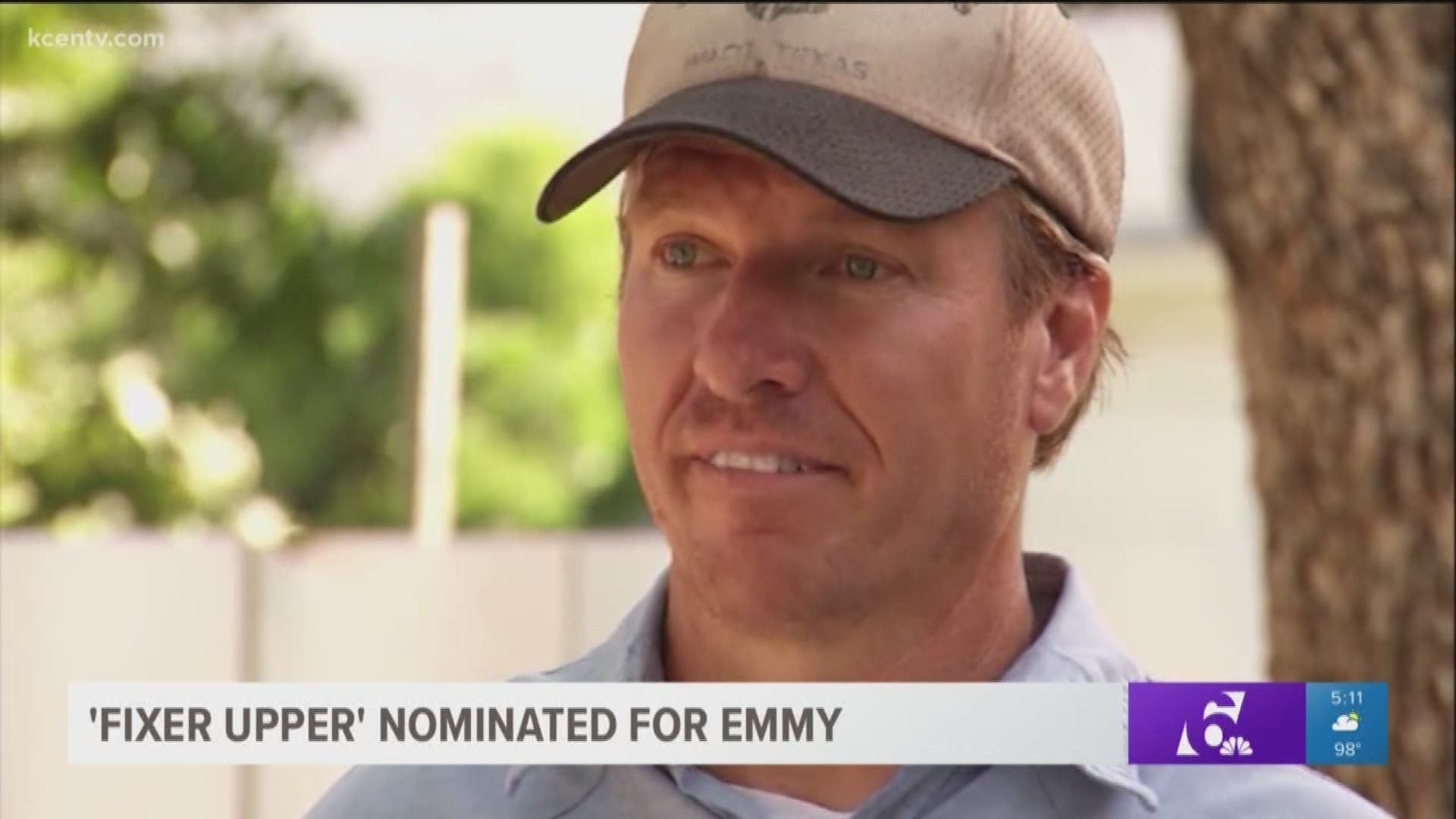 HGTV's "Fixer Upper" has been nominated for a Primetime Emmy Award for the second year in a row. 