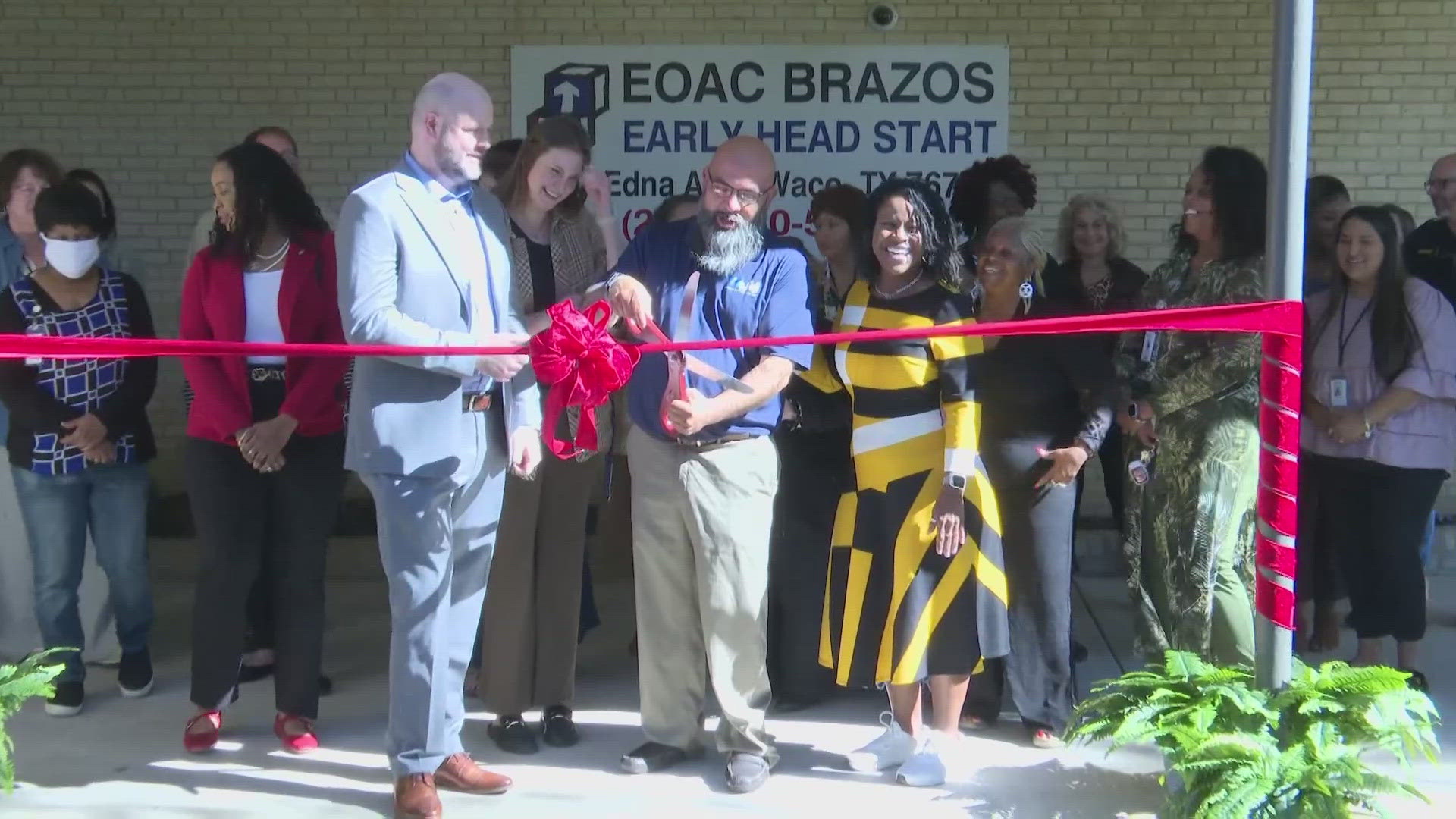 Waco ISD opened a new daycare facility for students who have children so they can continue with their education.