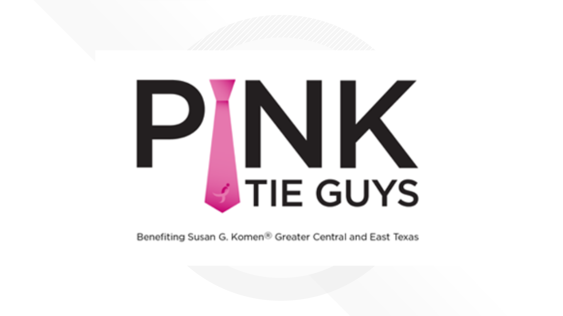 Help 6 News Anchor Kris Radcliffe support the Susan G. Komen foundation | Pink Tie Guys