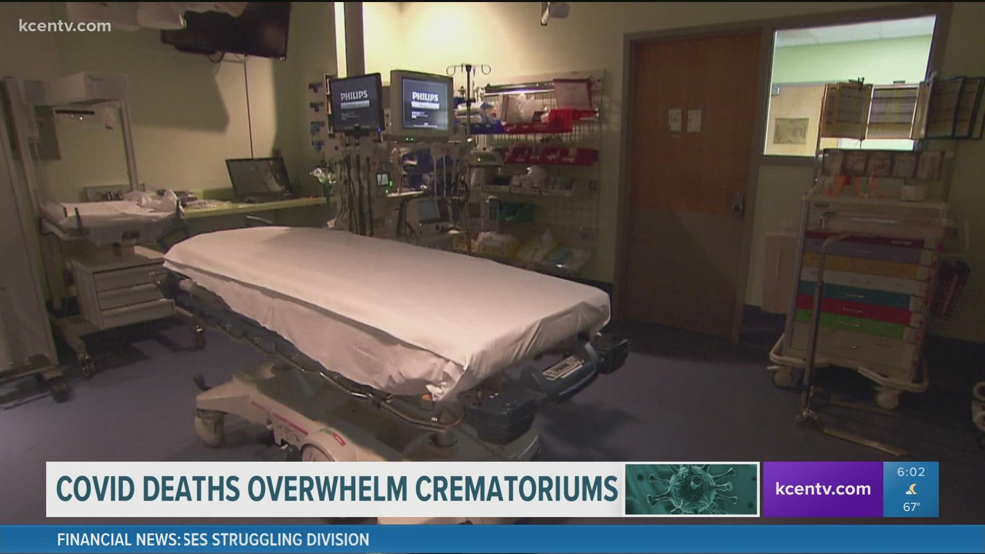 Andrew Moore explores how crematoriums are handling the spike in COVID-19 deaths.