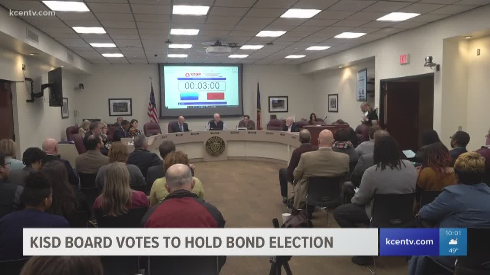 The decision was 4-2. The bond will be on the ballot in May.