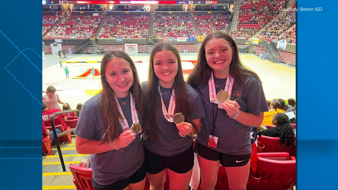 Lake Belton Middle School students win national championship for National History Day documentary