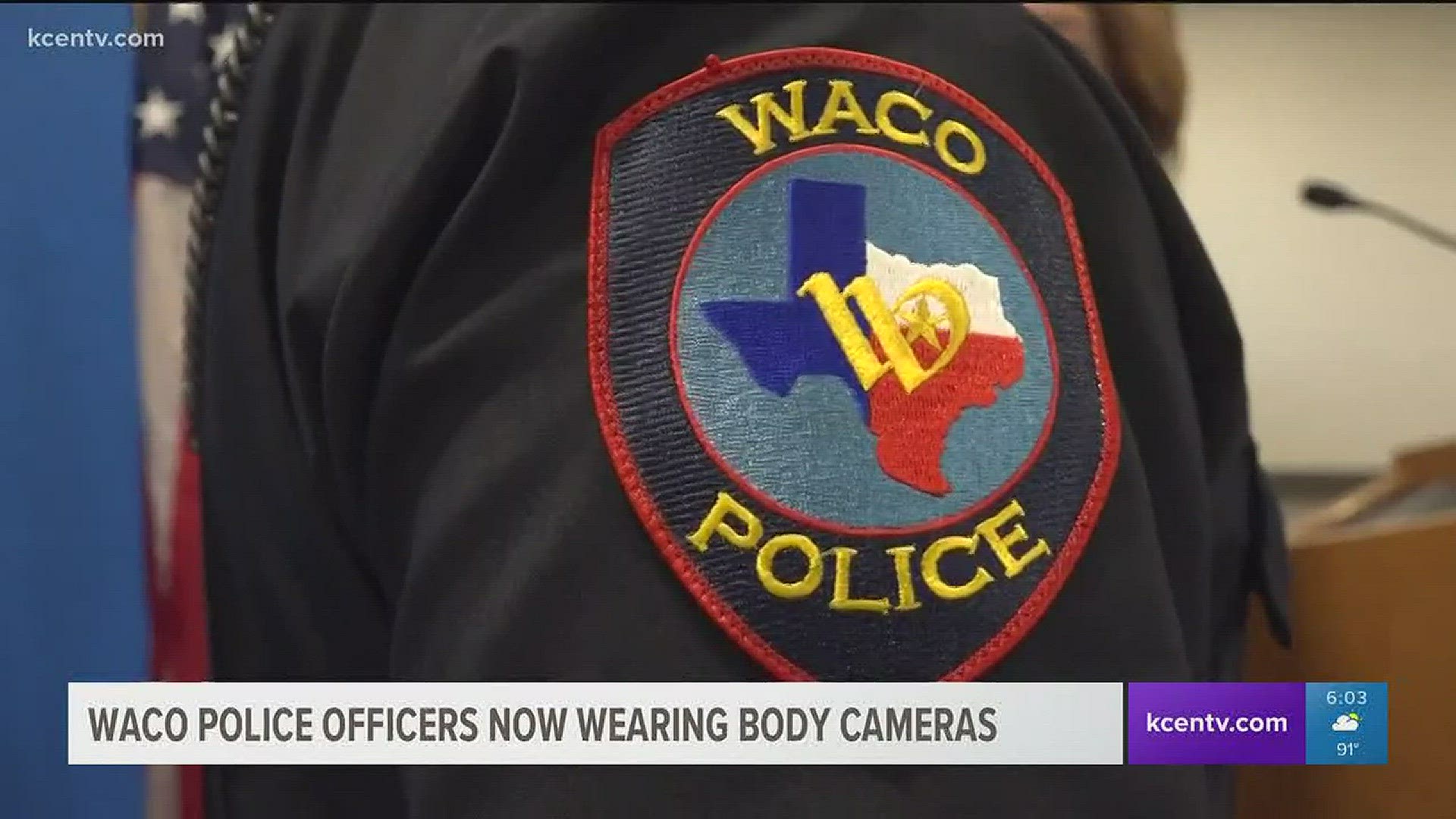 After a two year process, the Waco Police Department said it's now giving body cameras to all of their officers.