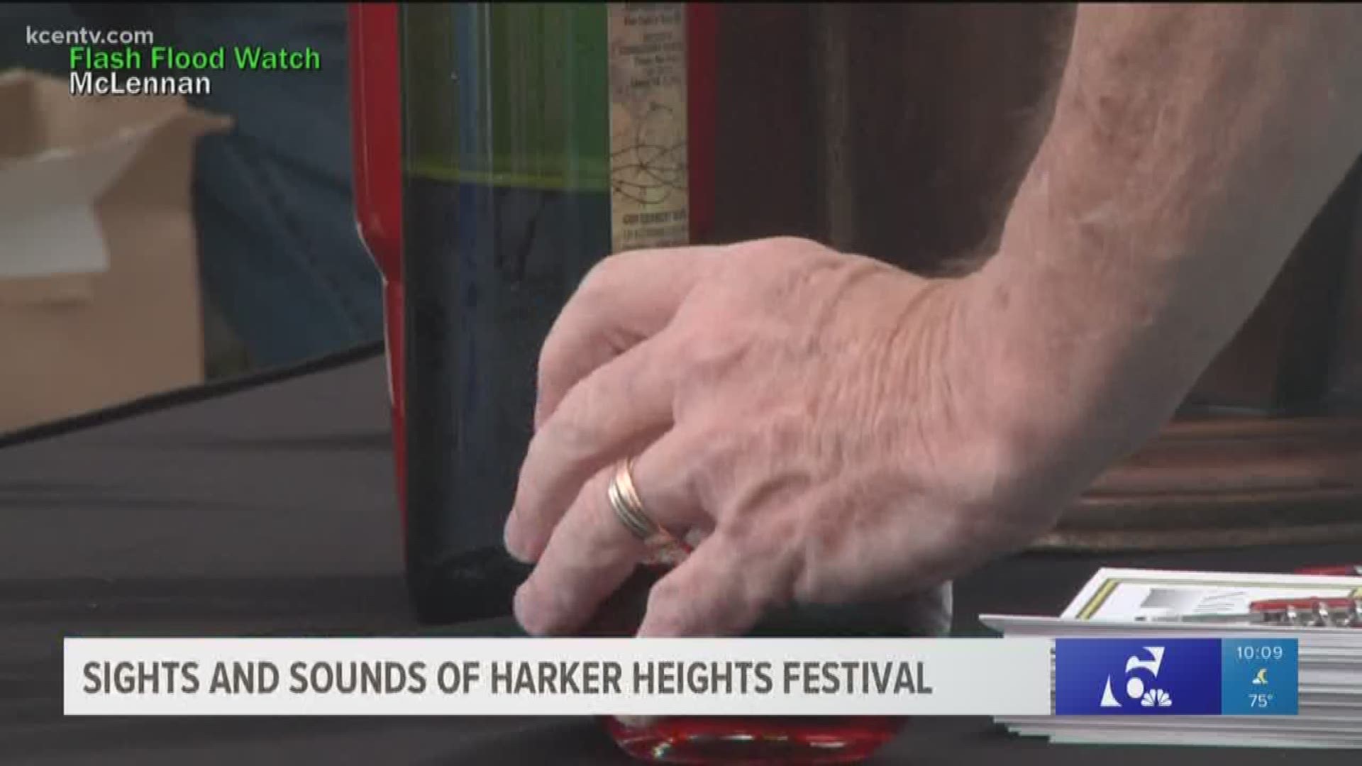 Take a look at the Harker Heights festival that featured wood carvers, live music and dozens of vendors.