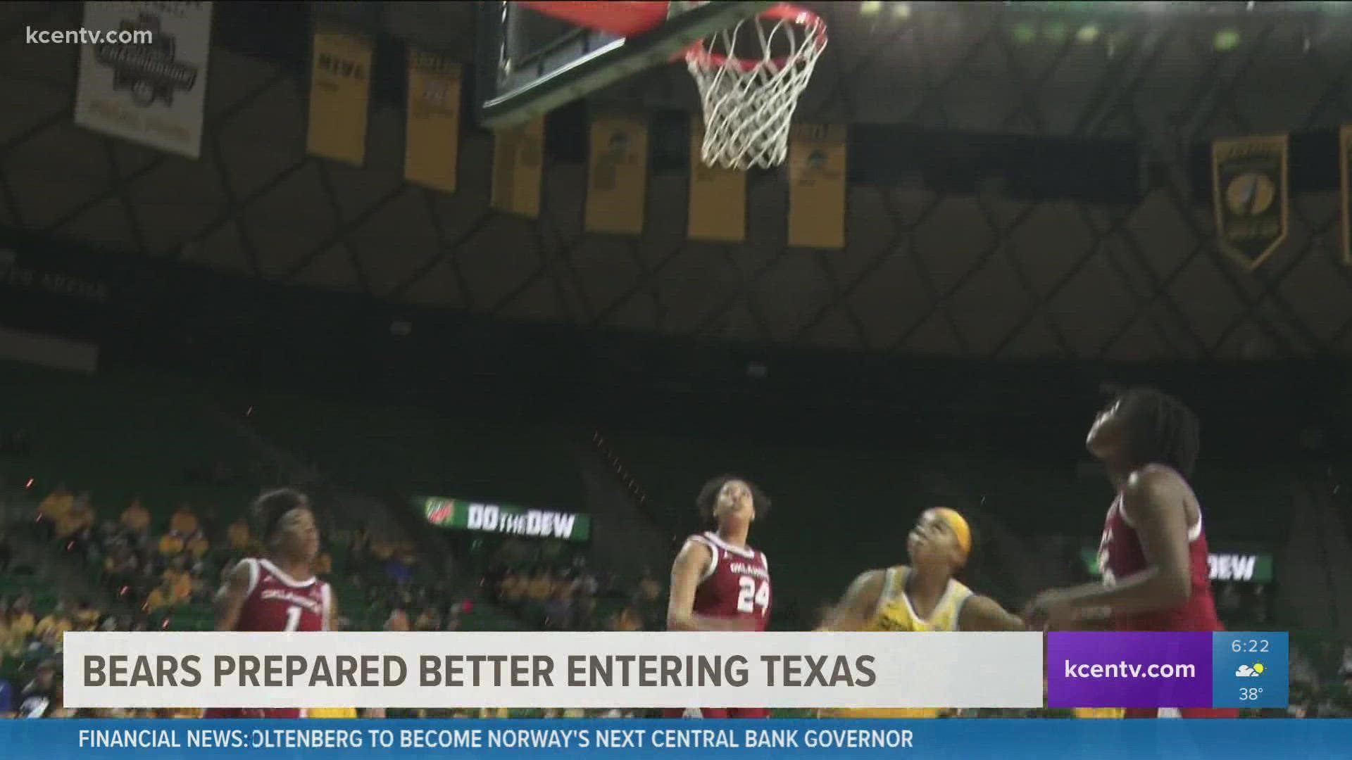 "We certainly have to be careful on how we prepare," says Baylor Women's Coach Nicki Collen.