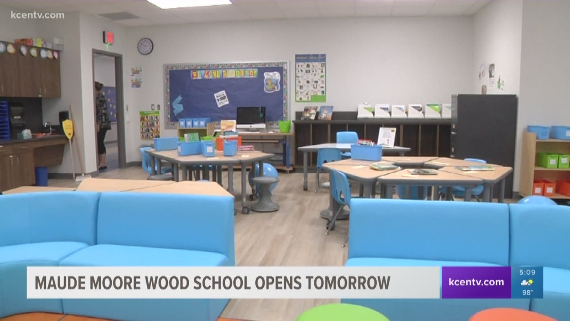 Maude Moore Wood Elementary will feature perimeter fencing and innovative learning technologies.