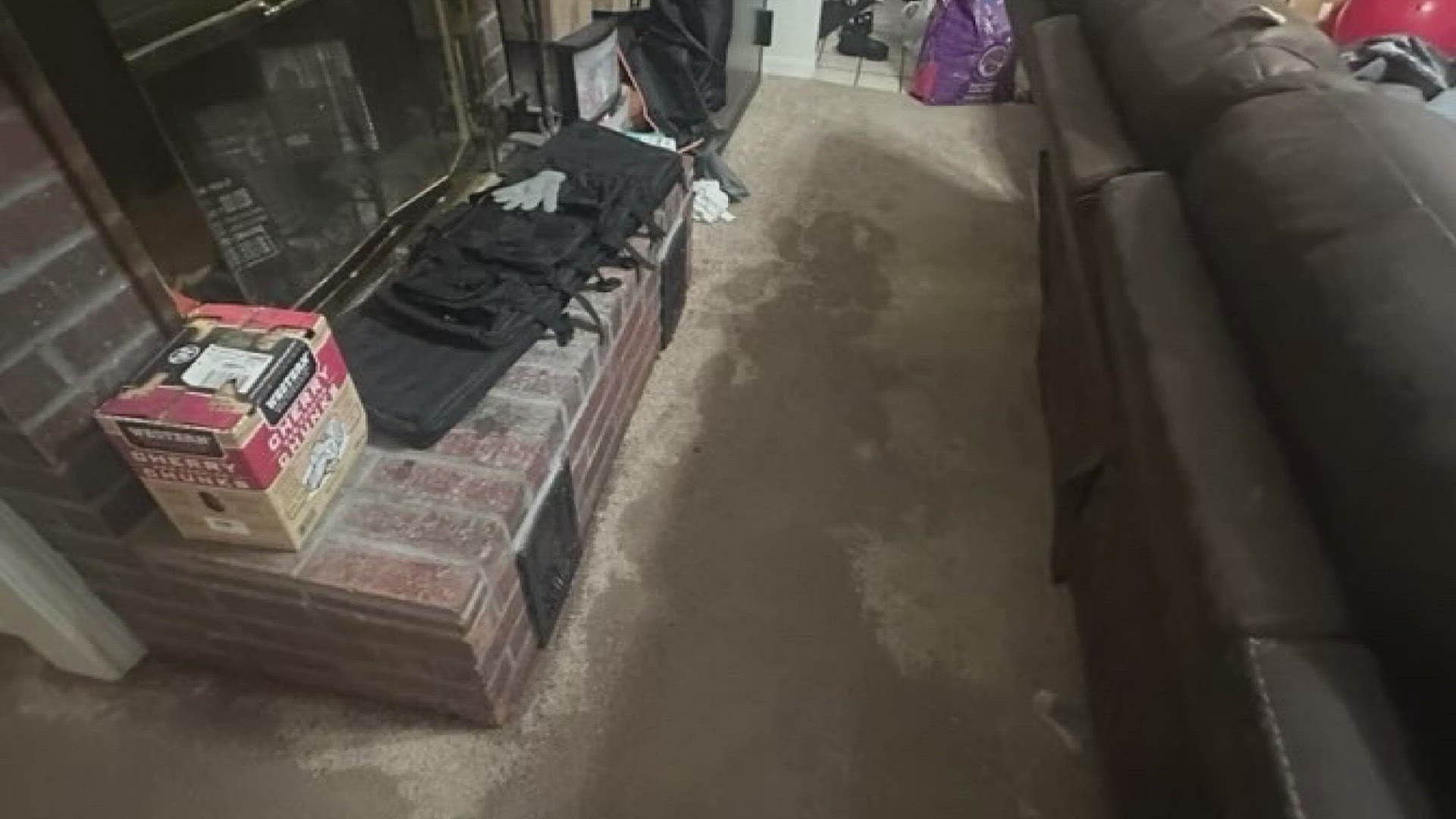 One resident told 6 News flood waters were as high as two feet outside his home. 