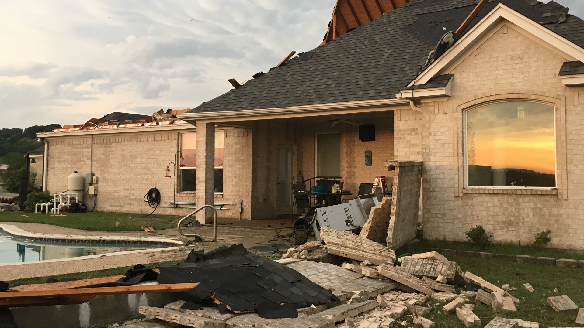 According to Copperas Cove Fire Department deputy fire chief Gary Young, 196 homes were damaged in the storm and no injuries were reported.