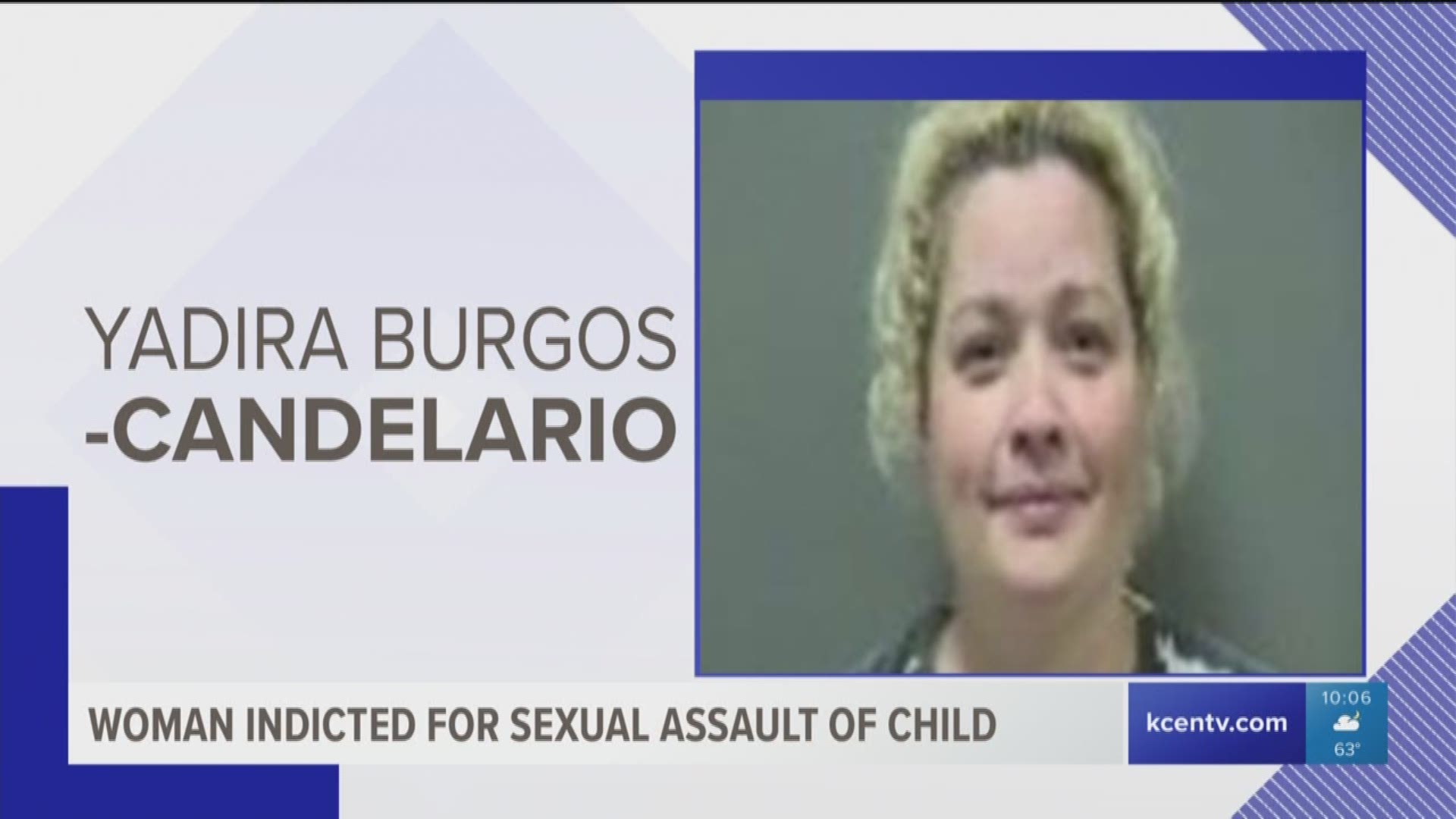 Woman indicted for sexual assault of child