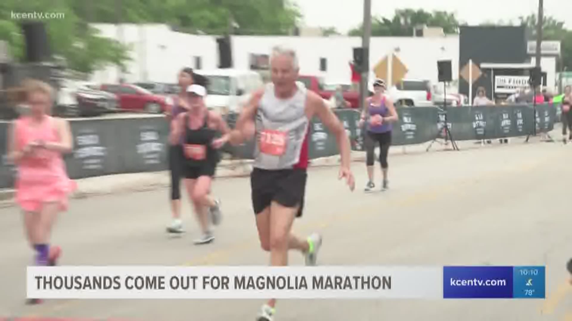 More than 6,000 people participated in the Silo District Marathon.