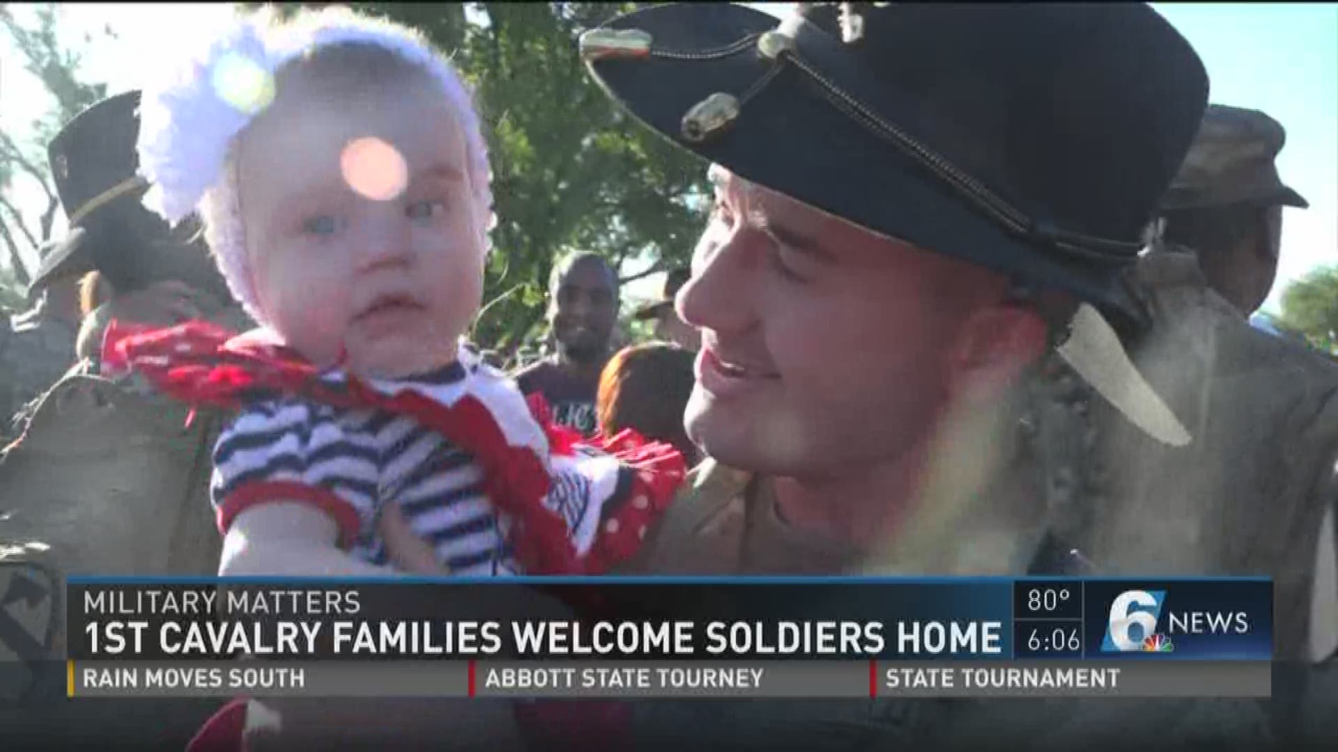 KCEN Military Reporter Jillian Angeline attended the homecoming of the wagonmasters after a long nine-month deployment.