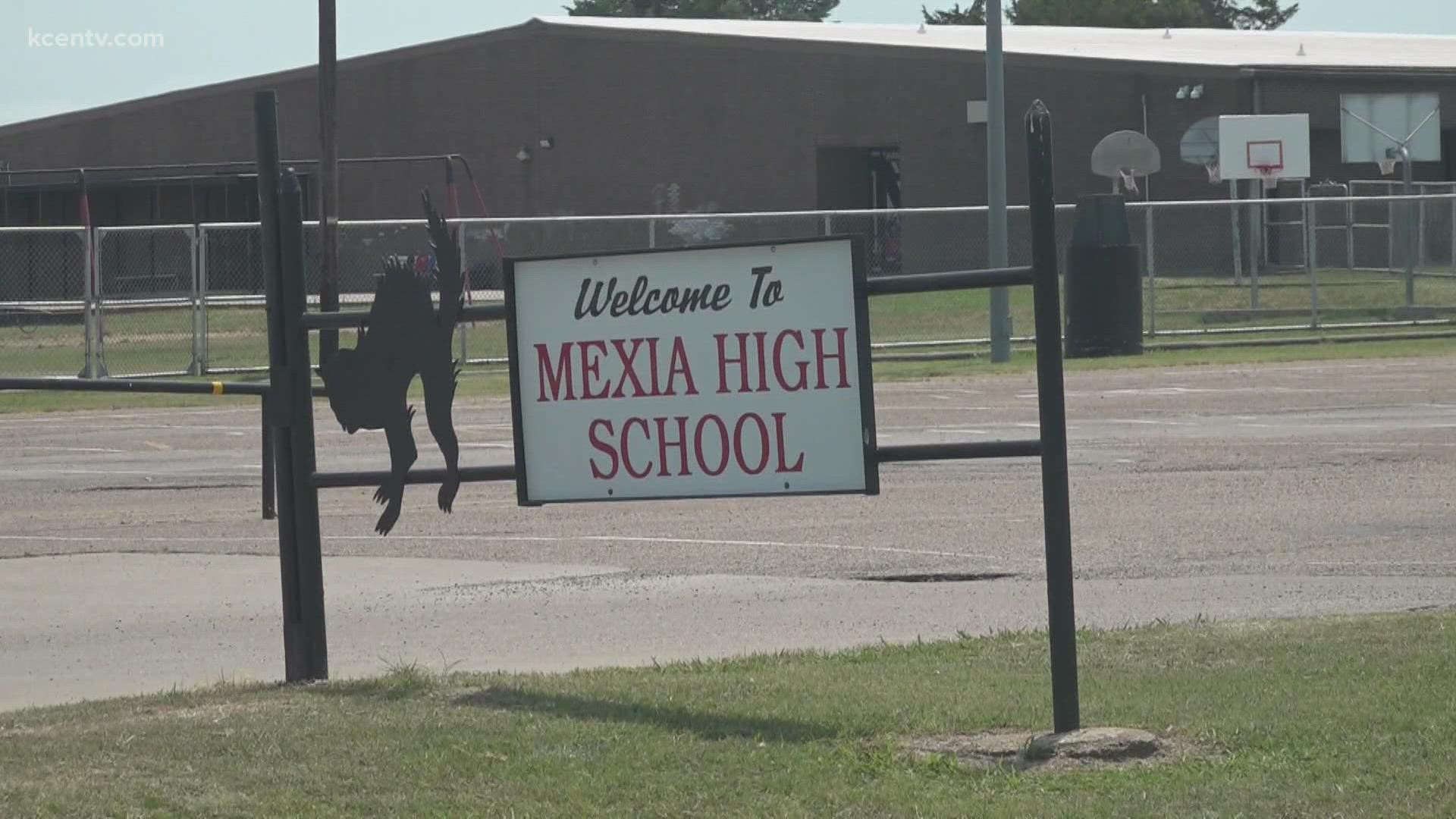 Mexia ISD added that classes will be canceled at Mexia High School on Tuesday.