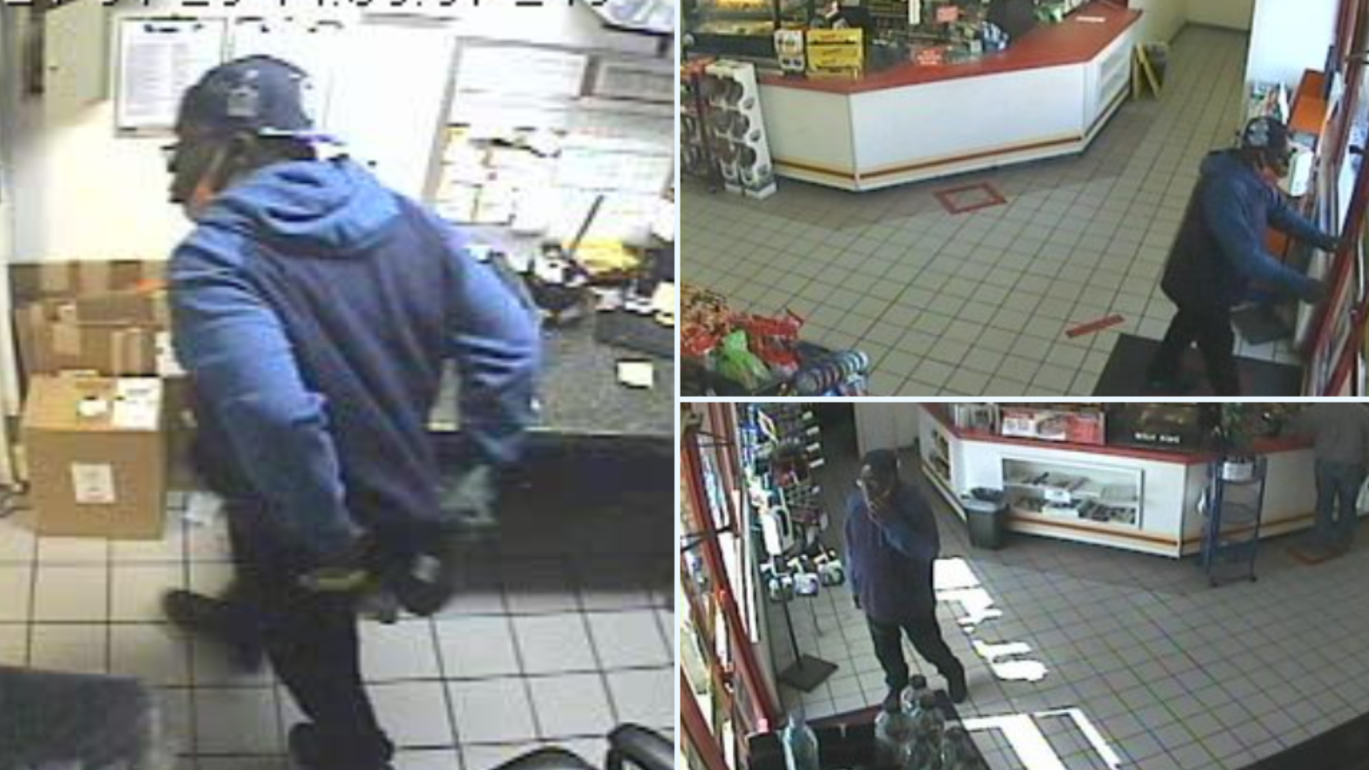 The suspect allegedly stole $7,000 from a CEFCO on Jan. 29.