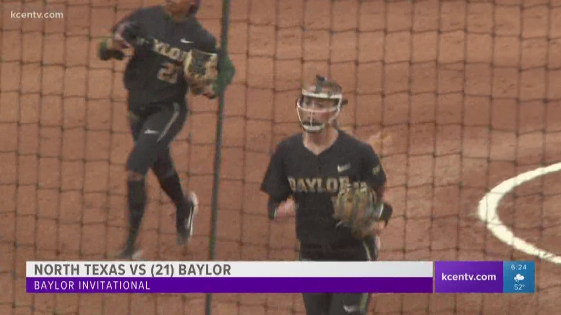 The Lady Bears won 5-2, with Belton native Sidney Holman tossing six strikeouts.