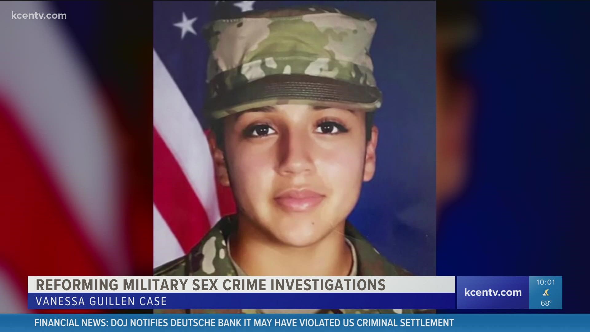 Fort Hood Soldier Vanessa Guillen's case sparked outrage and brought sexual assault in the military to the forefront. KCEN's Maria Aguilera with the story.