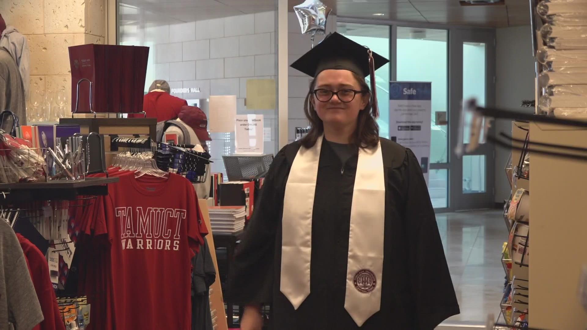 Michele Ramirez will graduate from A&M Central Texas Friday night with one goal: to change peoples' lives. But at times she didn't think she'd achieve a degree.