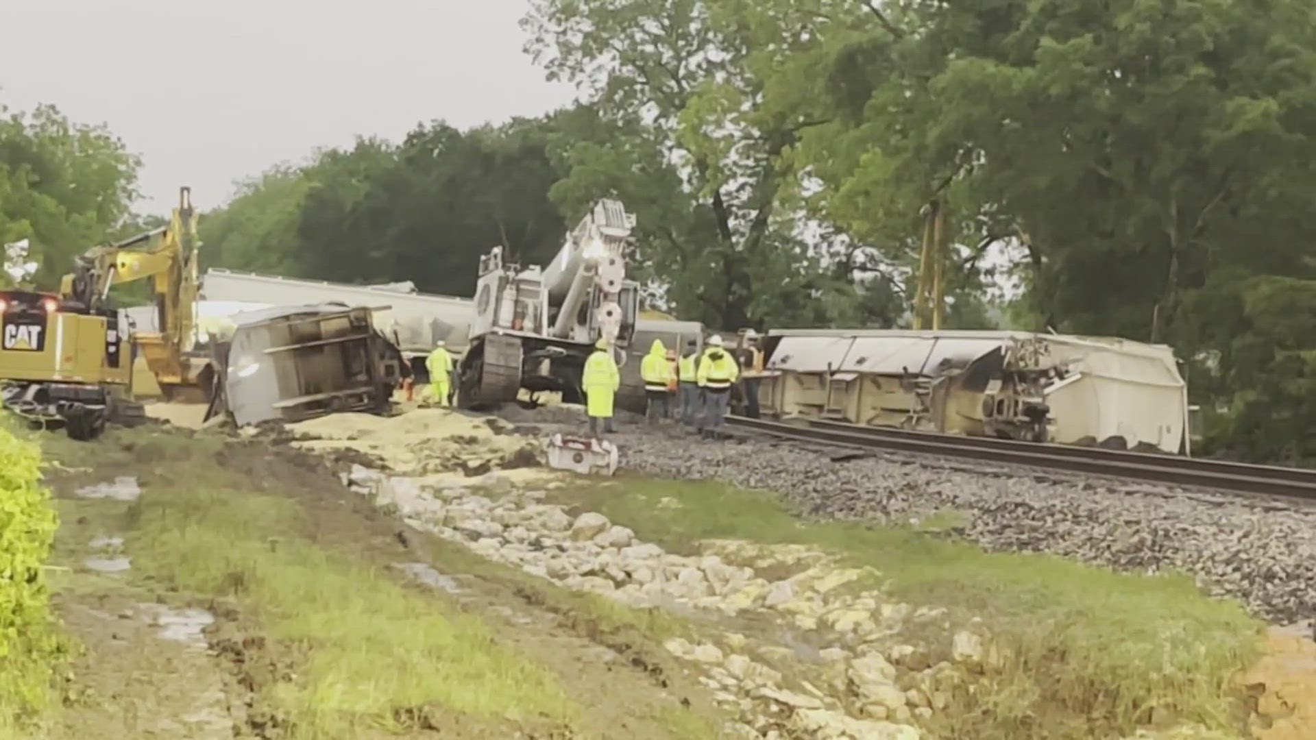 The cause of the derailment is currently under investigation.