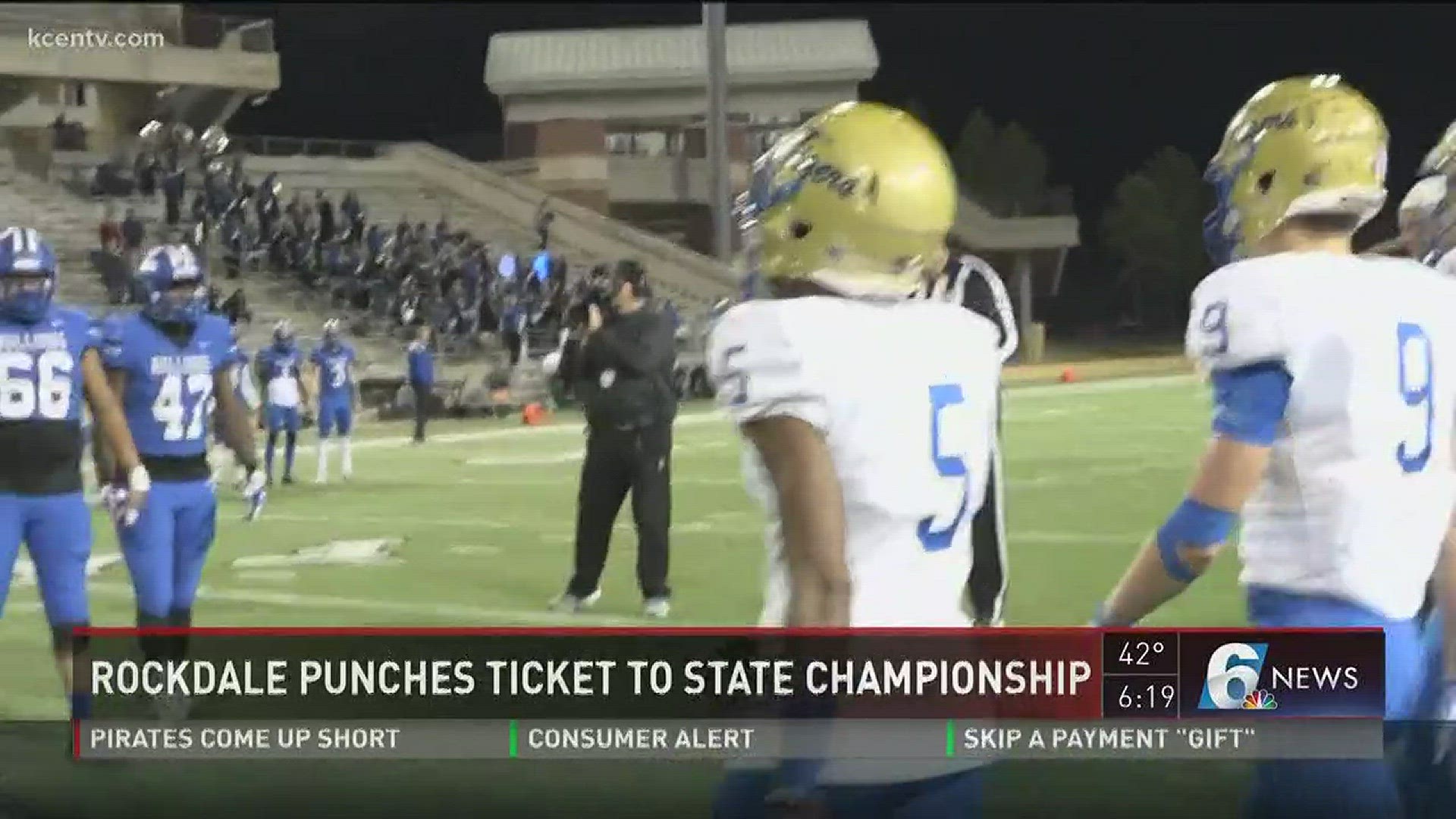 Rockdale punches ticket to state championship.