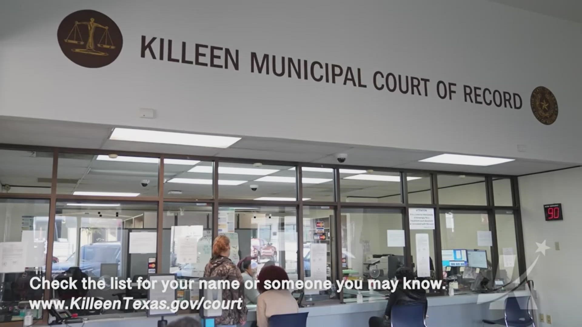 Starting Monday Killeen officers will start arresting people who have active warrants
