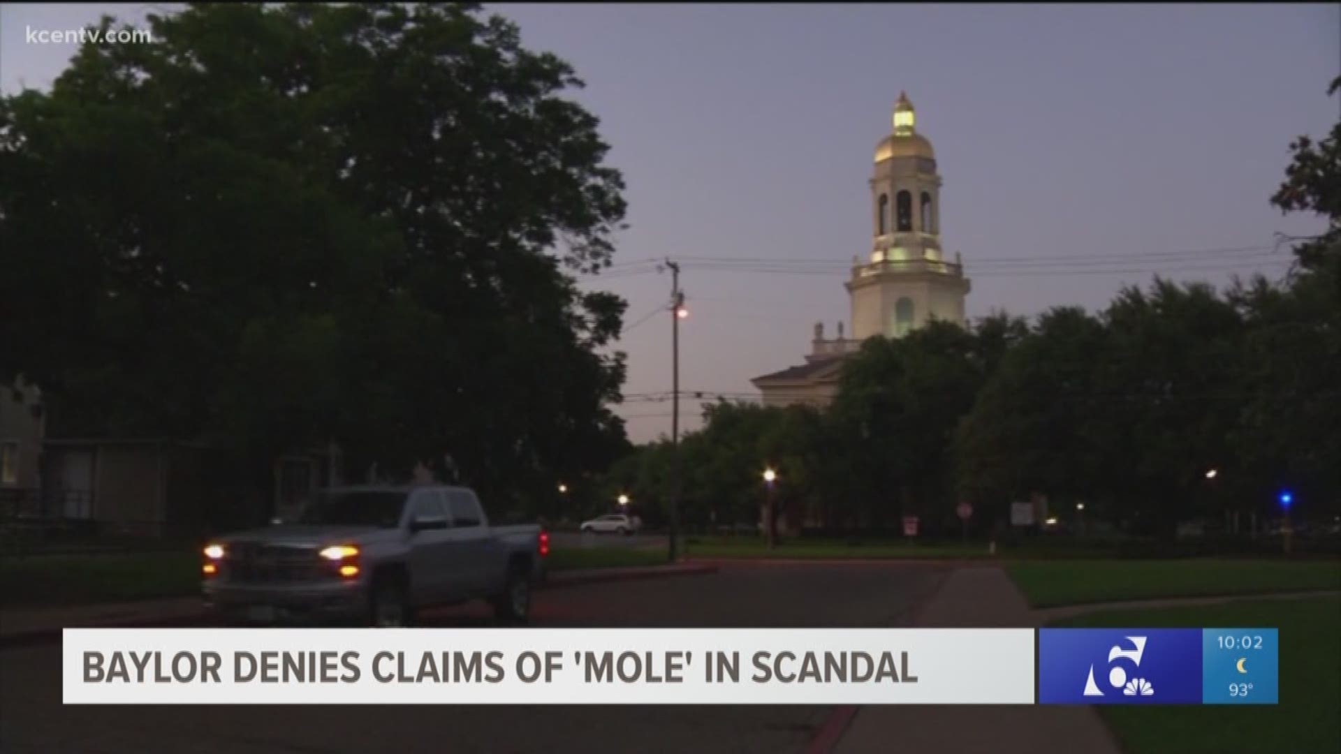 A spokeswoman for Baylor University said a report by PR Week that the University used a mole to infiltrate sexual assault groups in order to shape its public response to the sexual assault scandal is outlandish and incredibly inaccurate. 