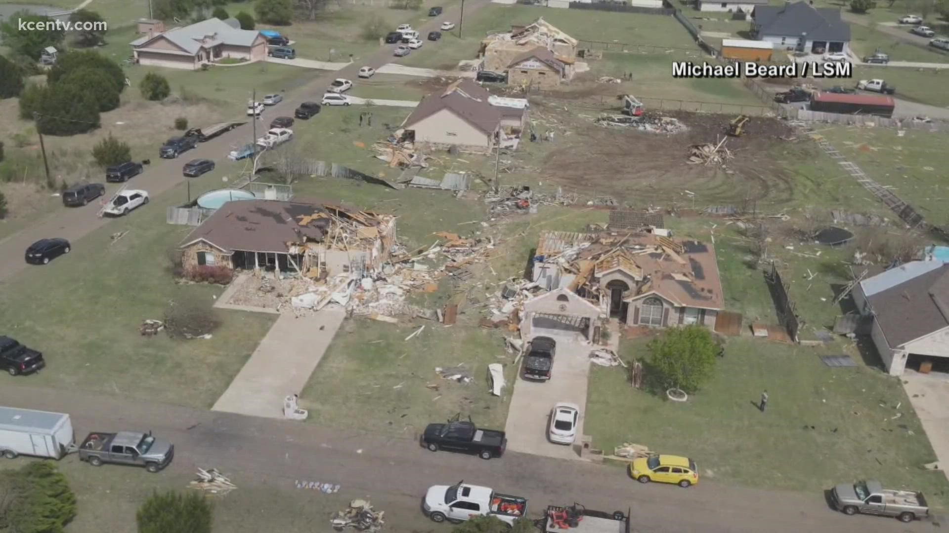 Salado tornado latest: Homes damaged in the area | kcentv.com