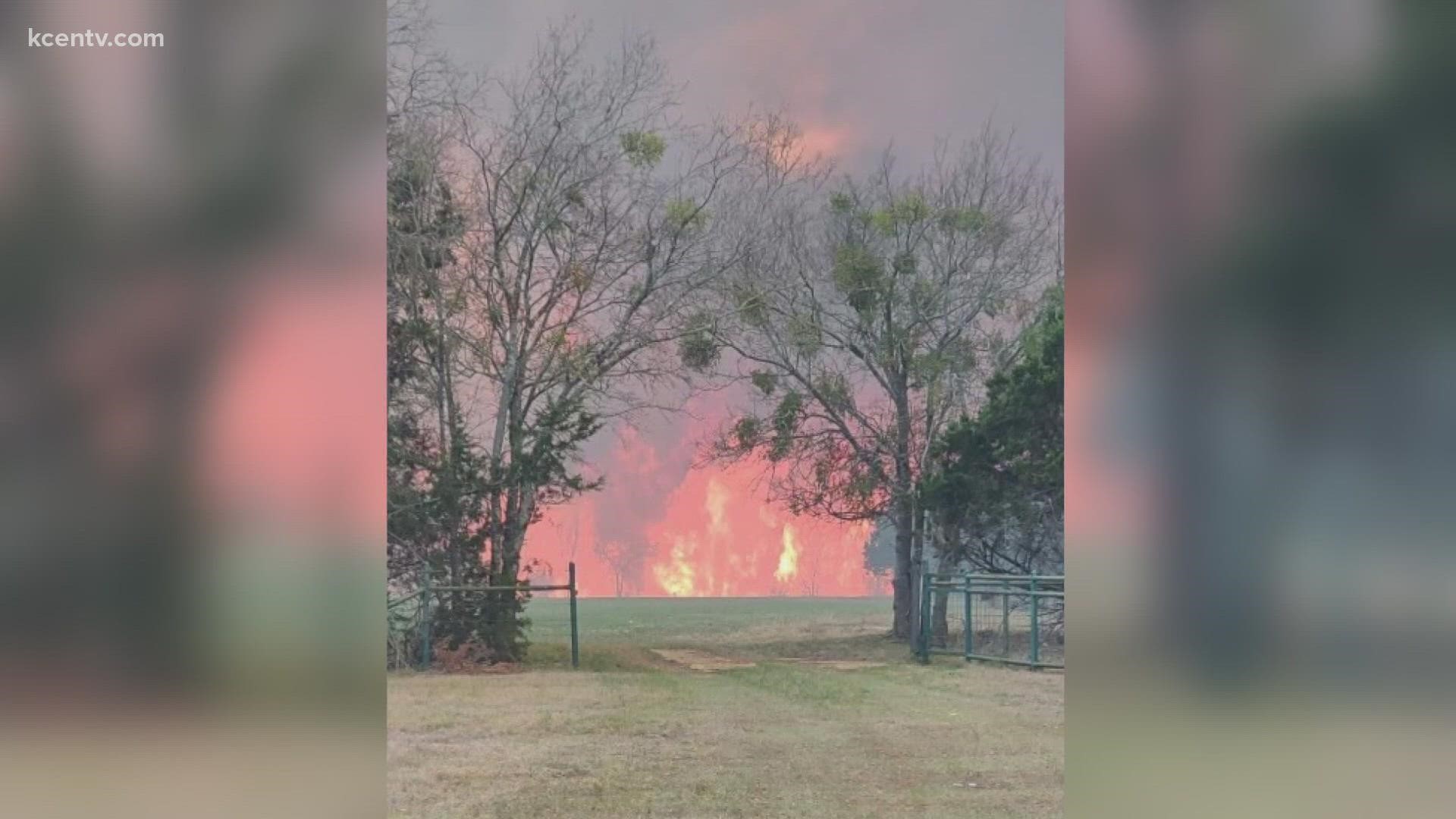 A few days after fighting a massive fire on Fort Hood, one flat volunteer firefighter is reflecting on what he saw.