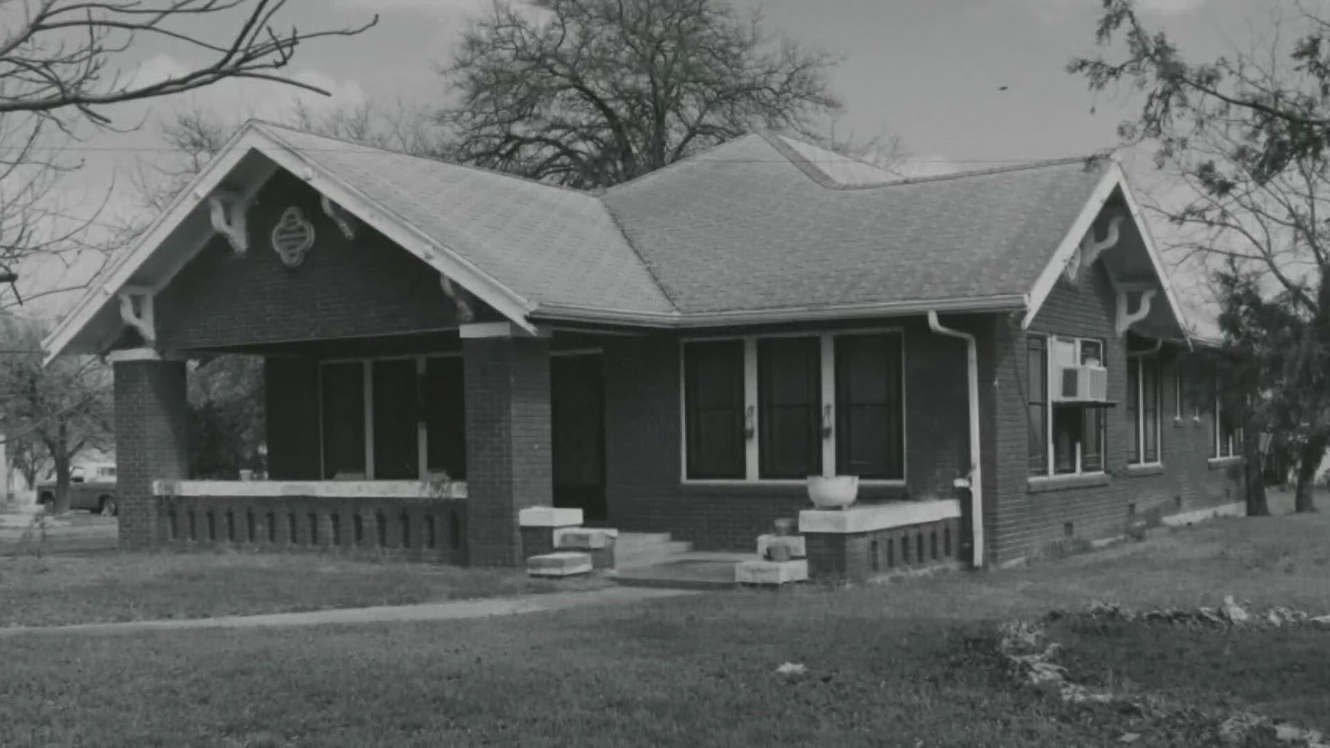 The L.B. Kinchion home in Belton, Texas was once a safe haven for Black celebrities.