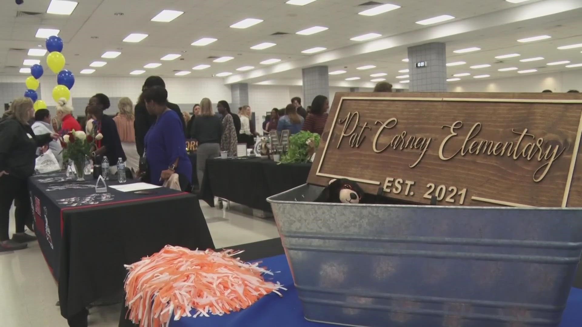 On Saturday, Mar. 4, Killeen ISD hosted a job fair at Harker Heights High School accepting applications for all positions.