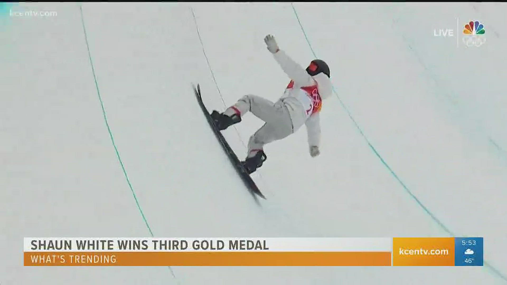 Shaun White wins gold and Michael Phelps new dad.