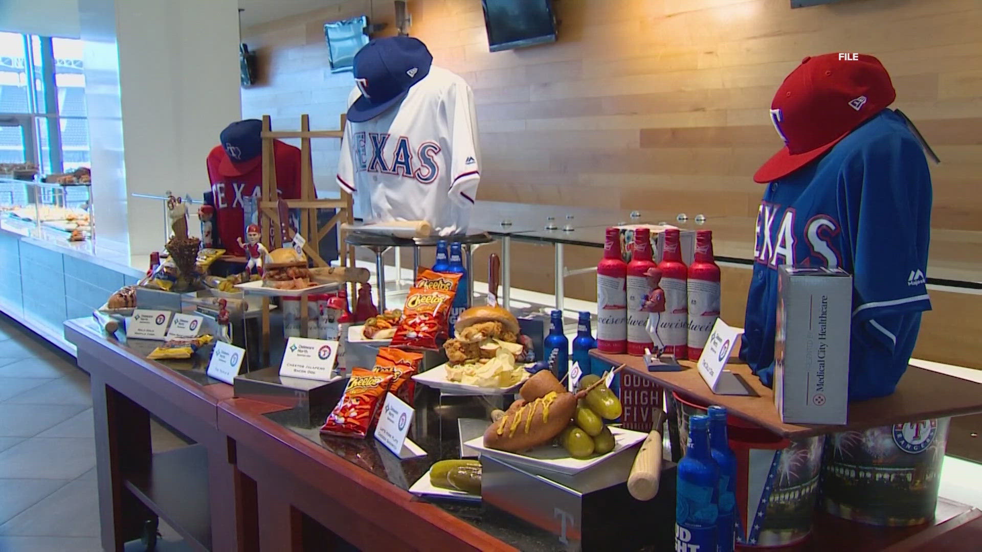 An inside look at the new and old food coming to Globe Life Field in Arlington, Texas.