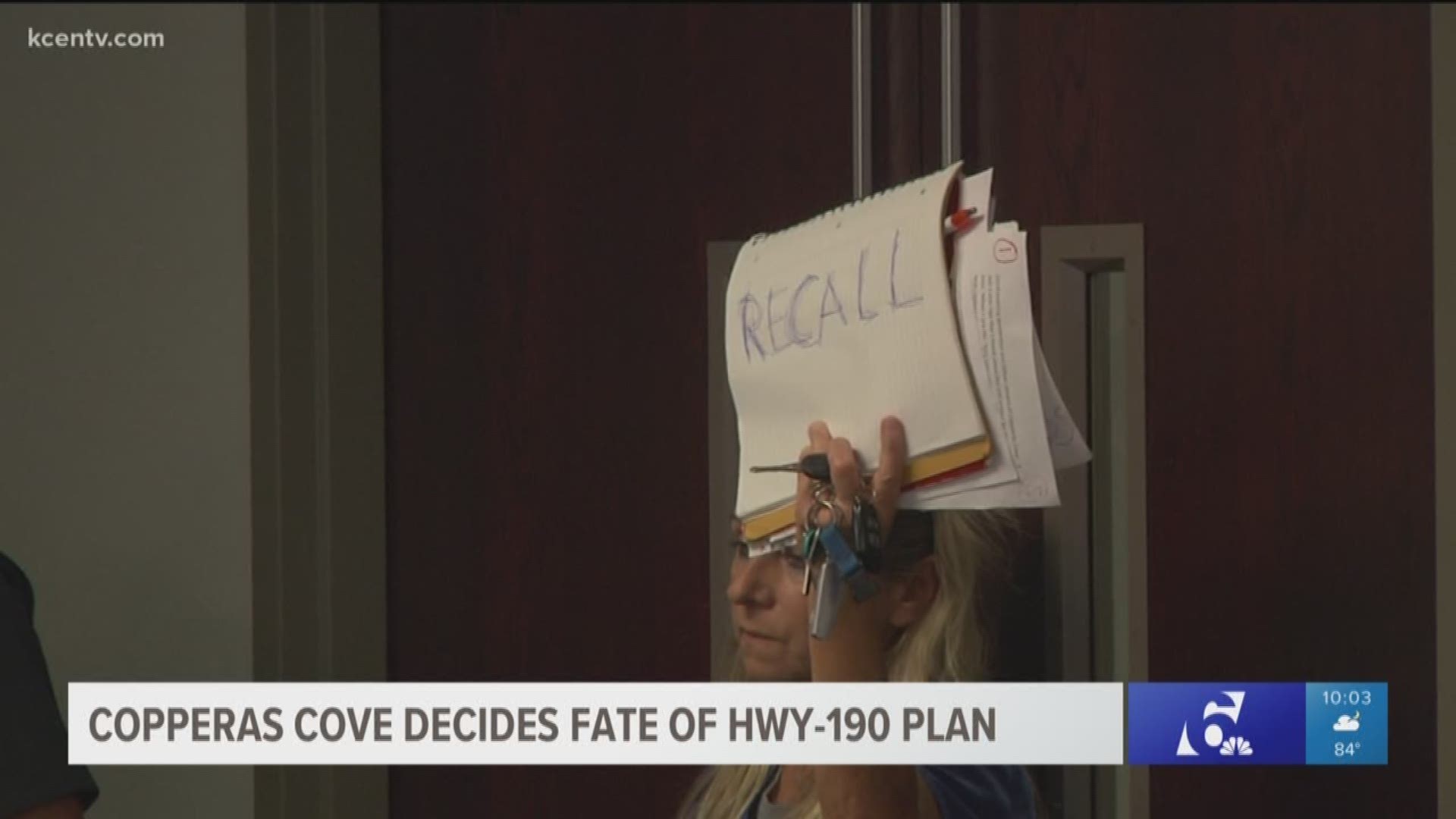 The Copperas Cove City Council approved a plan that will majorly change the road into the city.