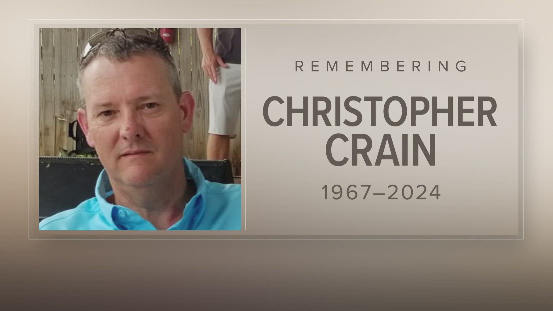 A celebration of life for Chris is being held in Lorena.