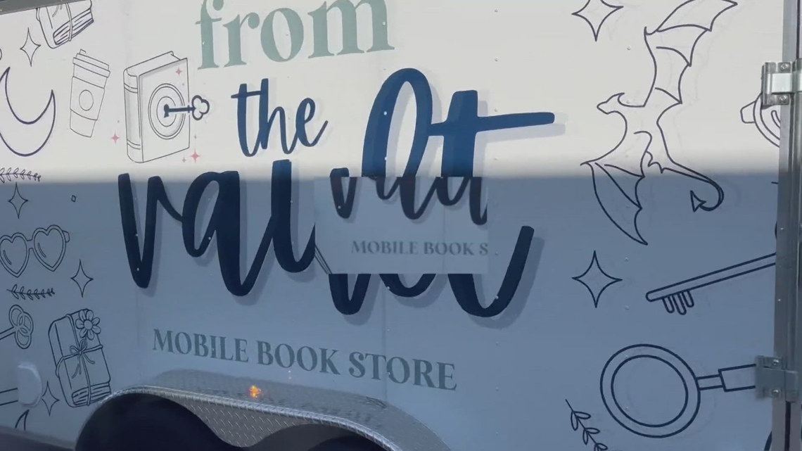 New mobile bookshop on wheels 'From the Vault' drives literature to Waco readers
