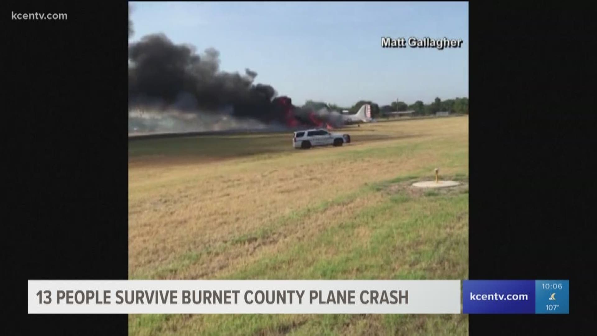 The plane crashed while attempting takeoff.