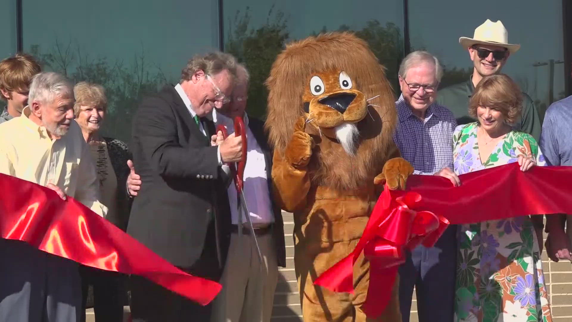 Cameron Park Zoo in Waco opened their latest additions - an education center and veterinary hospital - on Friday morning. honoring those who have left a mark.