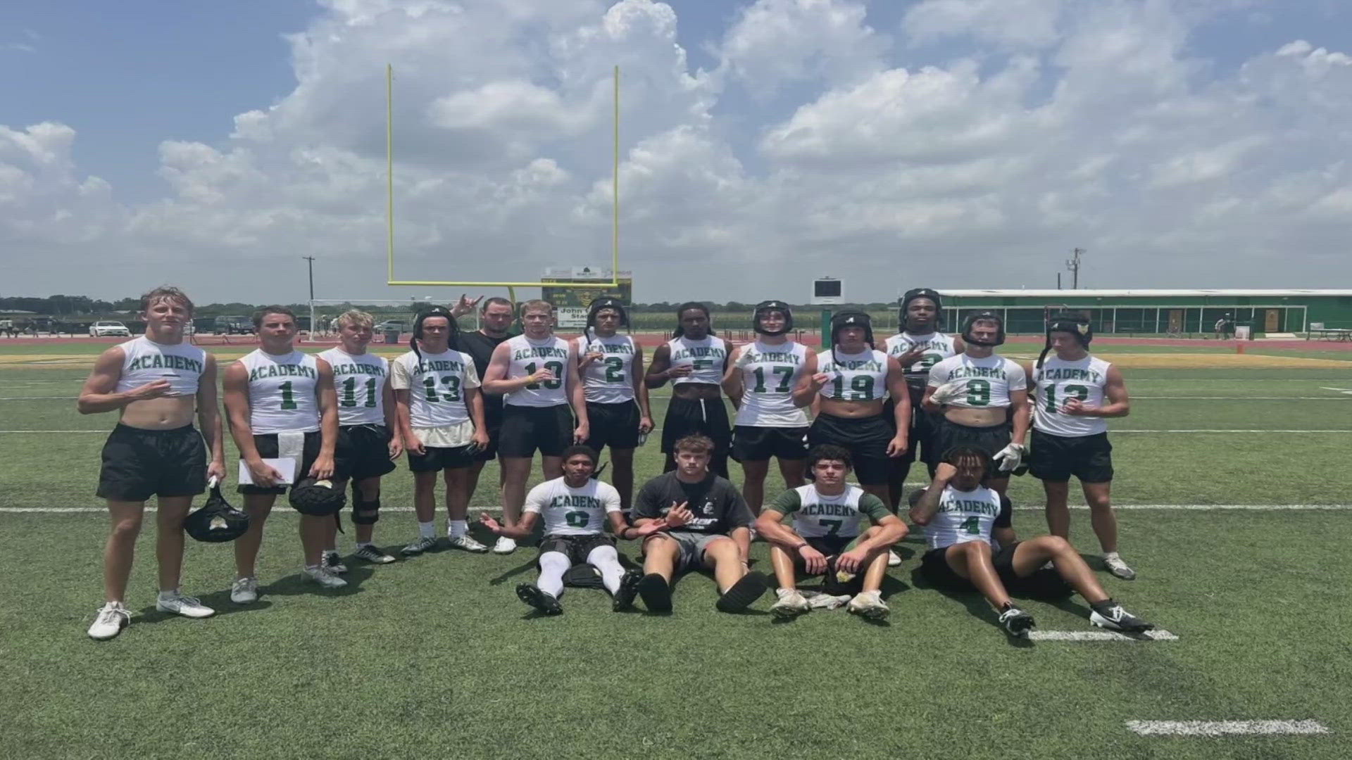 Five-Star recruit Brandon Arrington from Spring Valley, California is calling College Station home after having over 40 offers. 