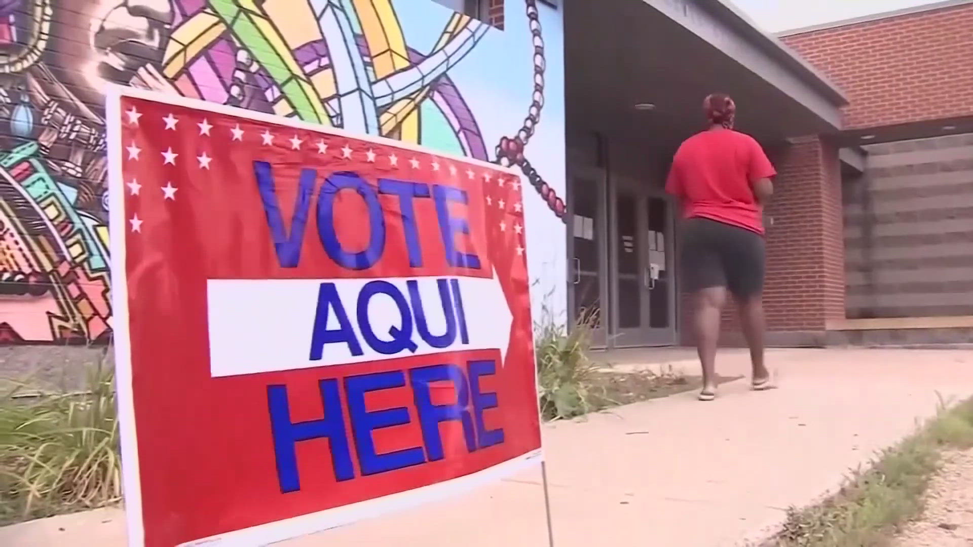 Central Texas election officials are showing residents how to register to vote ahead of the upcoming election.