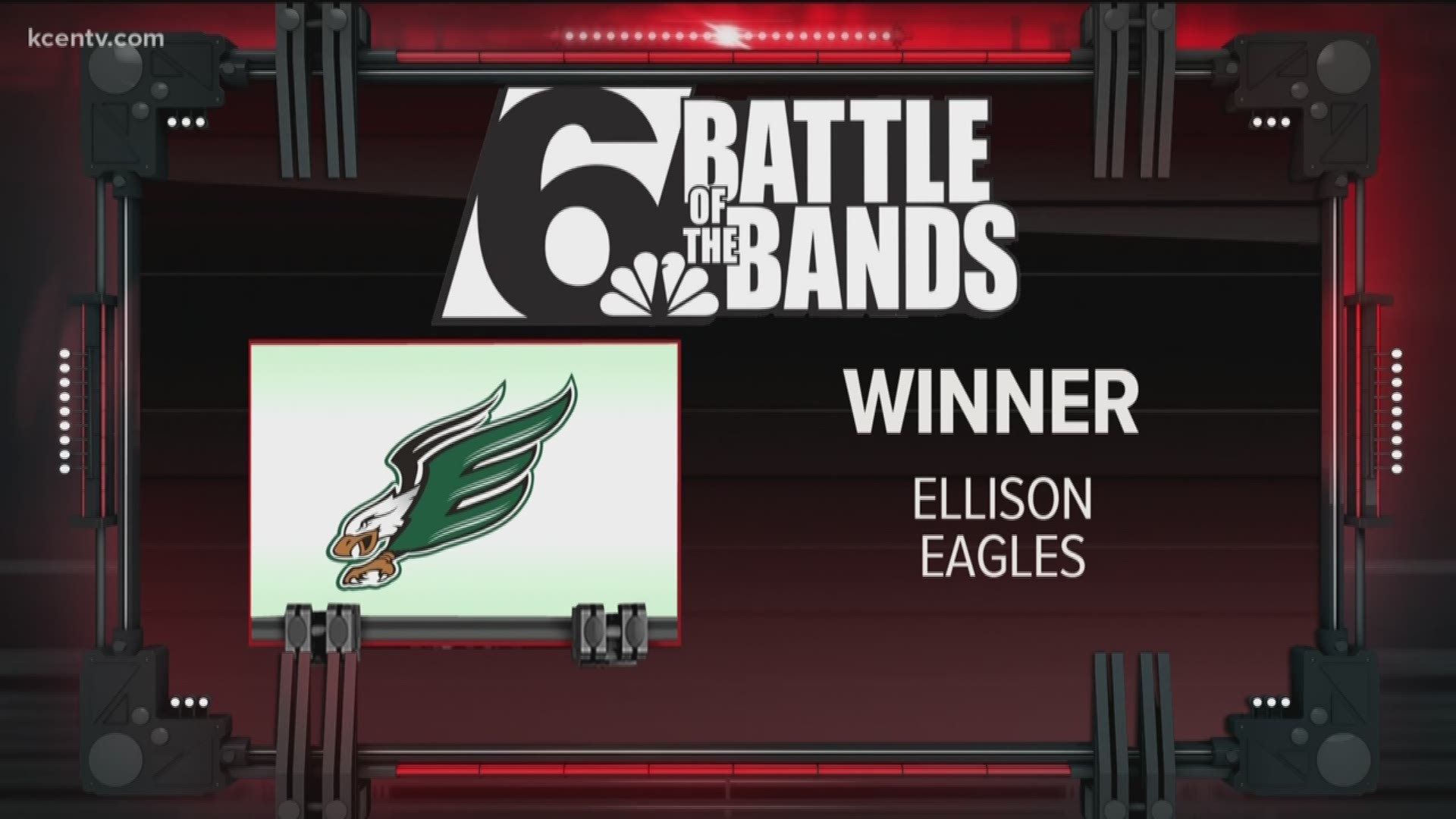 Congratulations to the Ellison Eagles for winning Week 4 of Battle of the Bands.