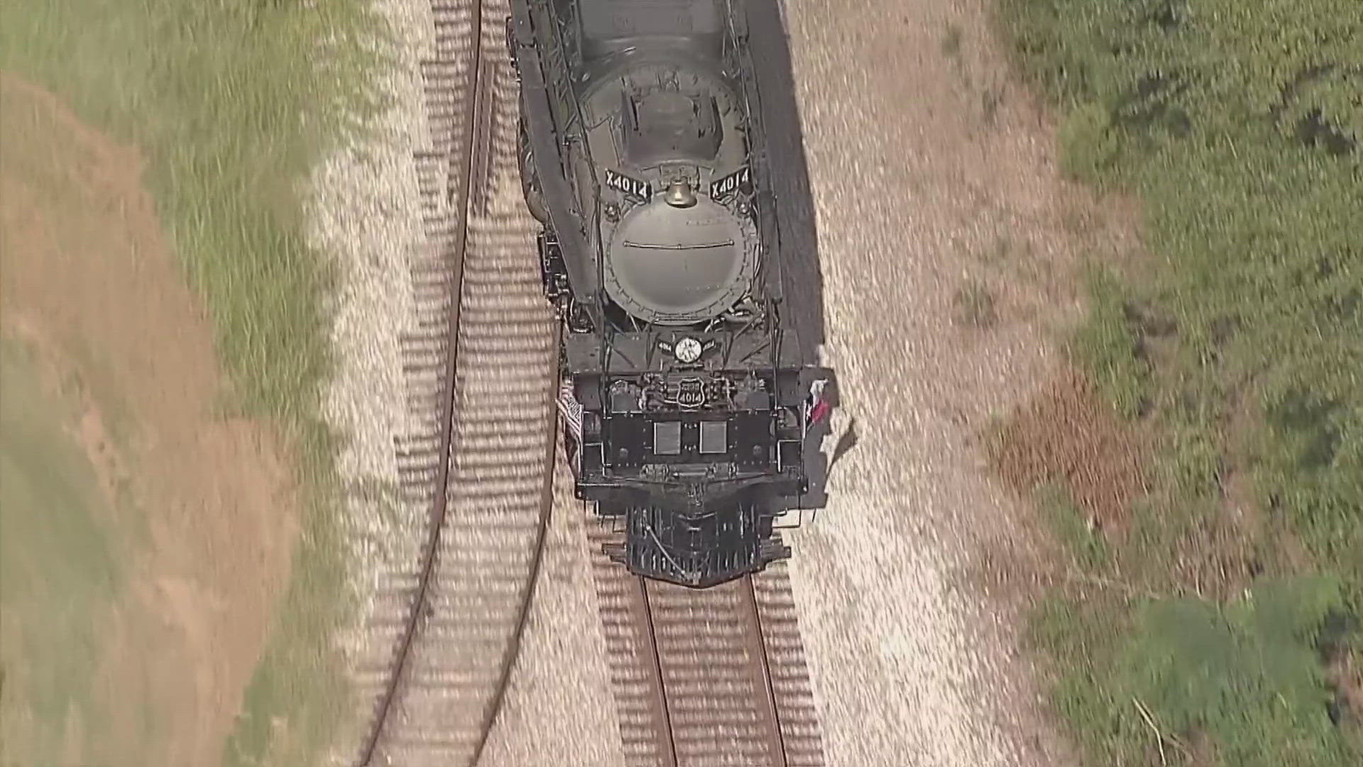 The largest locomotive in the world, and the last of its kind still running built in World War II, will be making a pit stop in Central Texas.