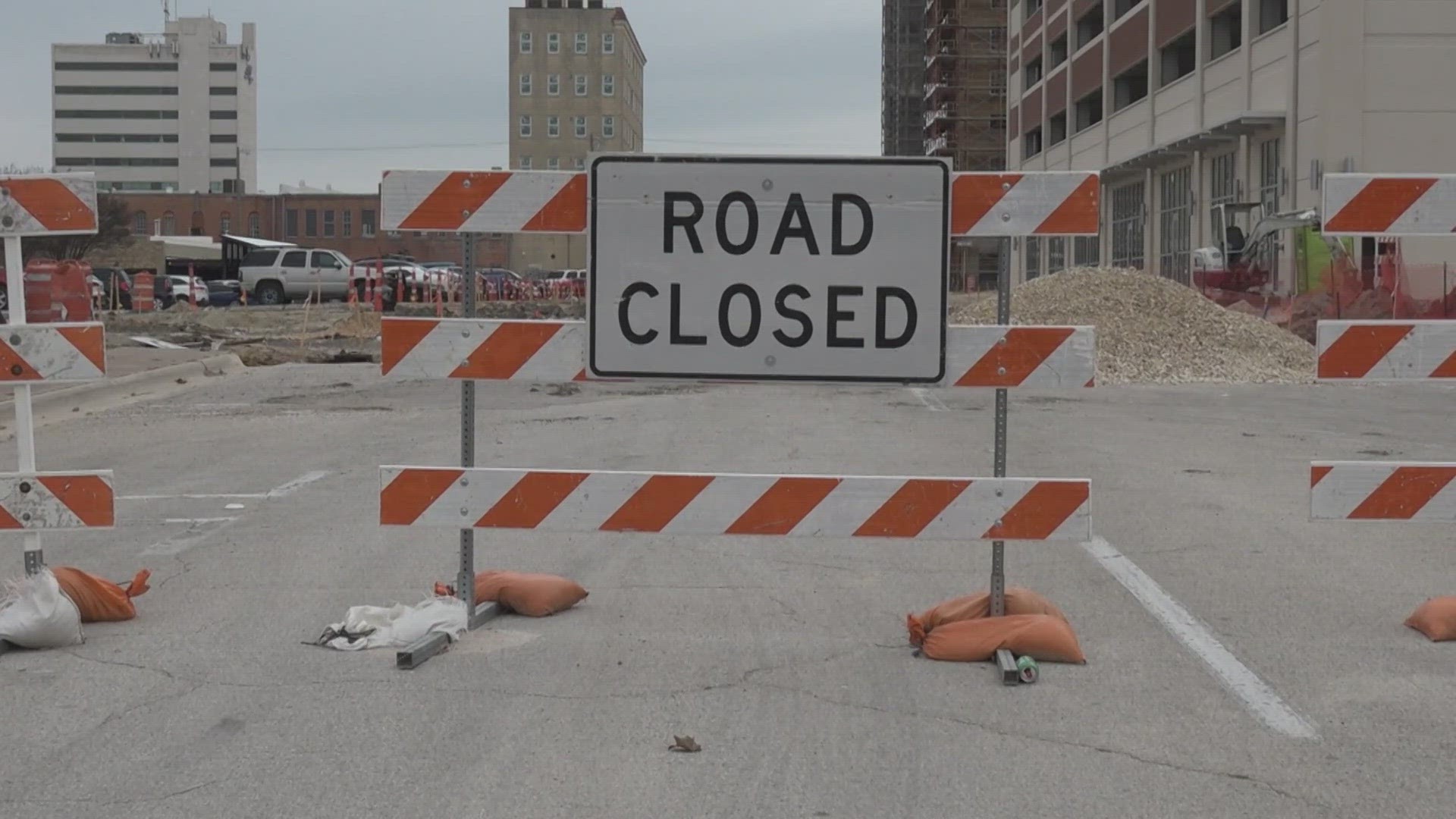 Crews are building a nearly quarter-mile-long sidewalk along Central Avenue after concerns were brought up by members of the community.