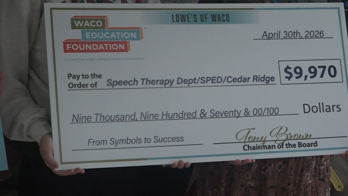 Waco teachers receive surprise $155K in grants for innovative classroom projects