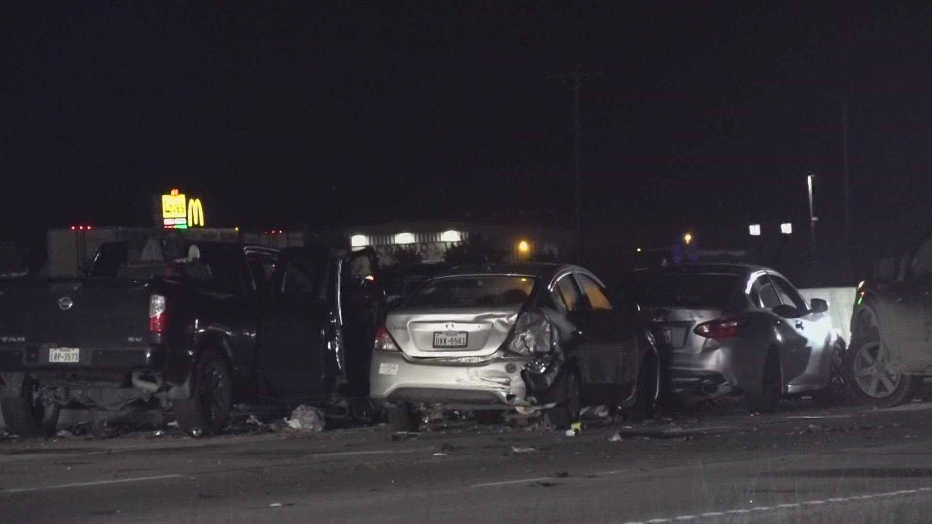 Confirmed by Temple Fire Department - a second child is dead in a multi-vehicle crash on I-35.