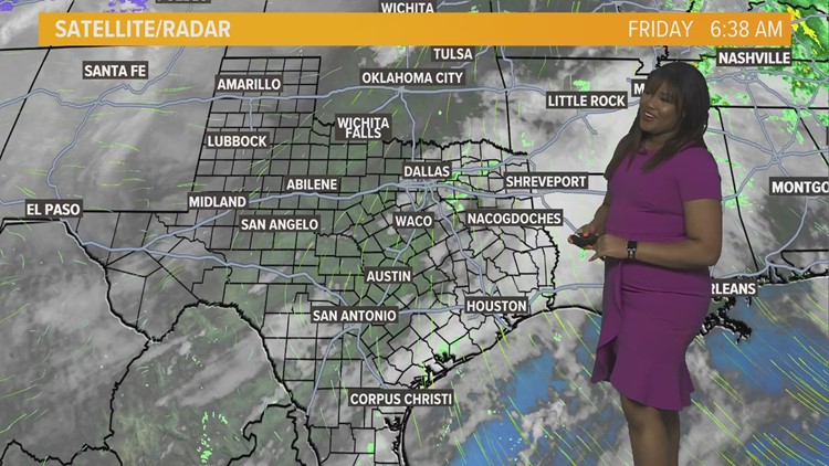 Shot for Showers, Some Storms Through the Evening | Central Texas Forecast