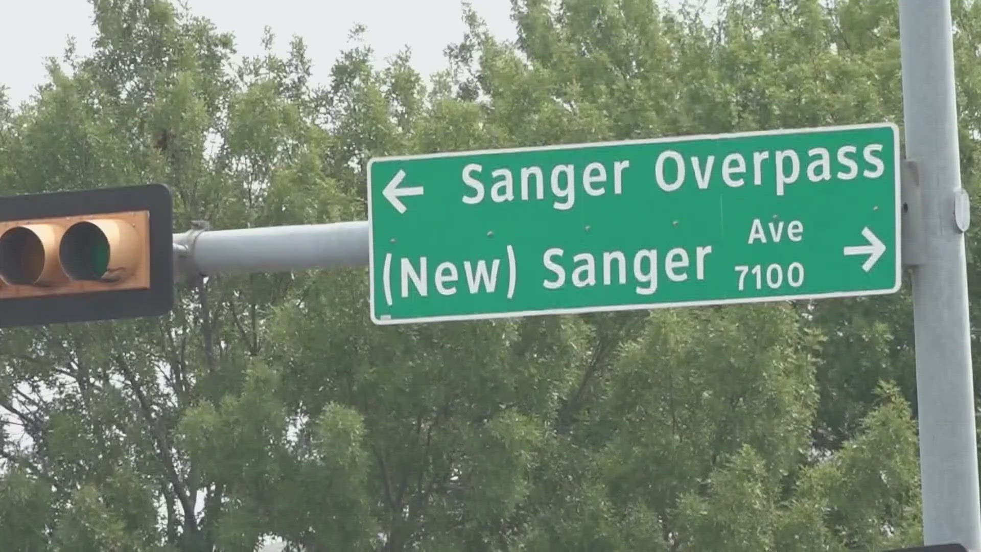 After 6News reached out to TXDOT about a big bump on Sanger Overpass, they said they’ll repair it.