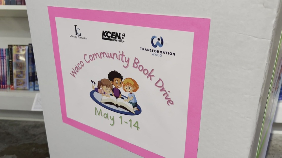 Waco kids delighted by book donations at 6 News book drive: TX - Vimarsana News