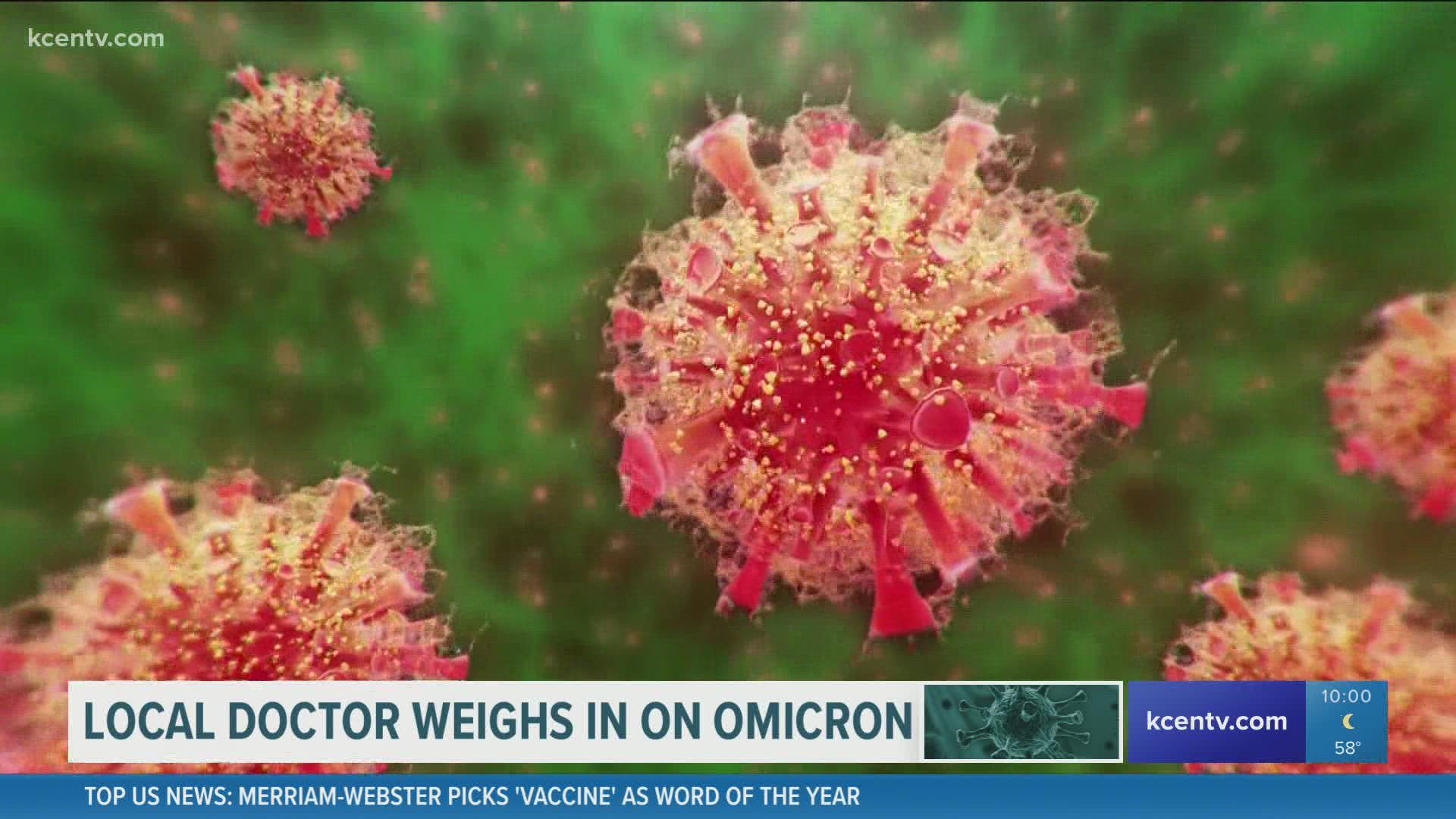 Health experts said the new variant called Omicron is a cause for concern, but not panic.
