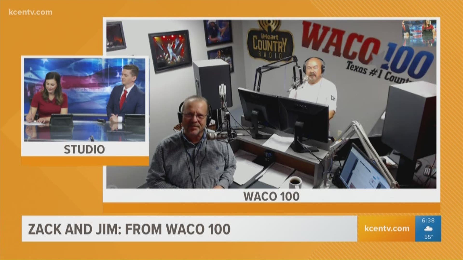 Zack & Jim from Waco 100 join Texas Today.