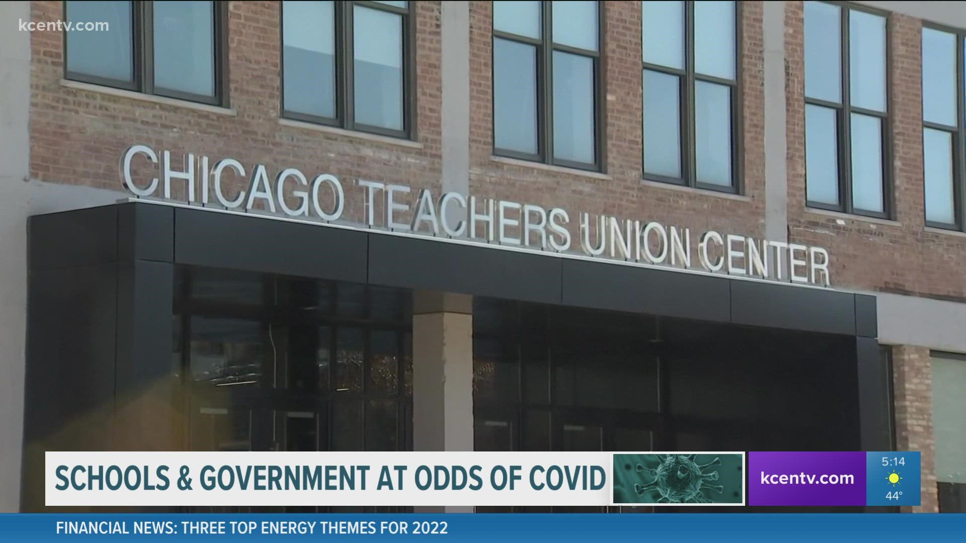 Chicago Public Schools are canceled in Chicago today due to a dispute between teachers and school leaders over remote learning.