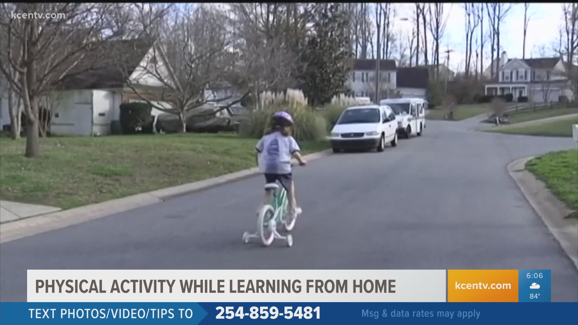 Many students are learning from home and missing out on PE classes. A local sports doctor has tips on how to stay active this school year.