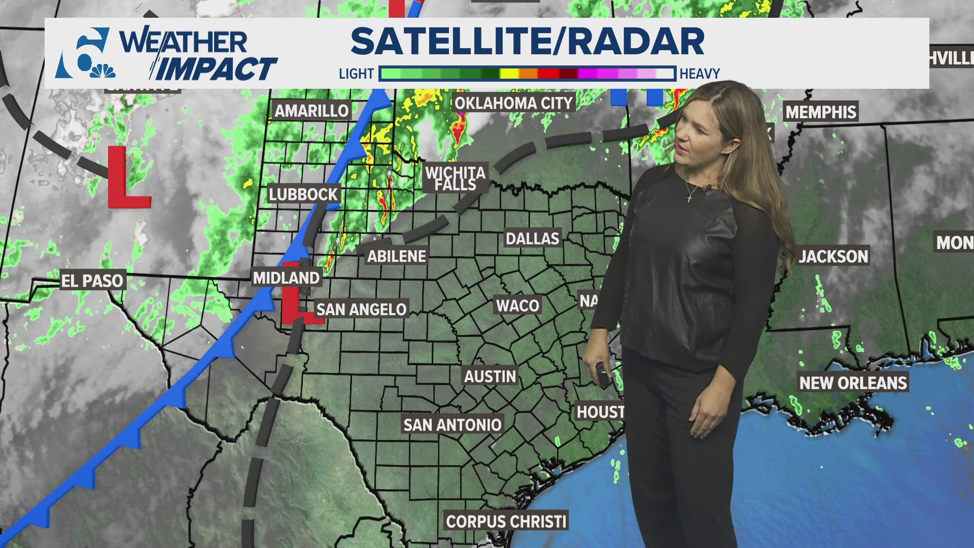 Much needed significant rainfall for many with a few strong storms possible this evening